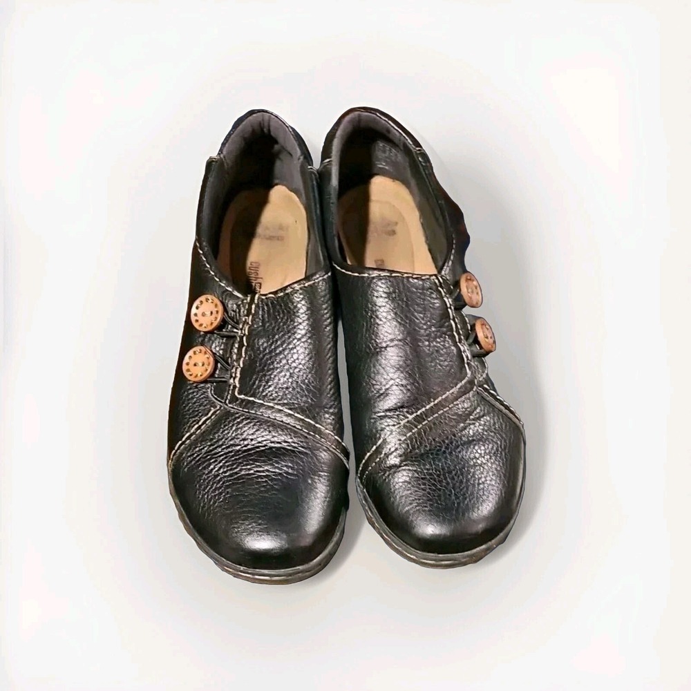 Clarks Comfort Cushion Loafers Academia Dark Brown Women 9.5 22N